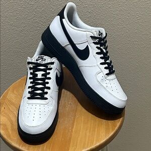 Nike Air Force 1 Low White Black Midsole. CK7663-101.